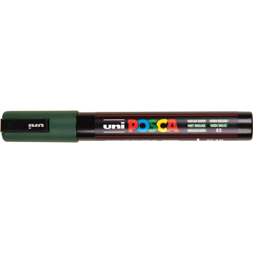 Uni POSCA marqueur peinture PC-5M, 1,8 - 2,5 mm, vert Anglais