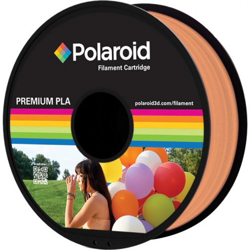 Polaroid 3D Universal Premium PLA filament, 1 kg, orange