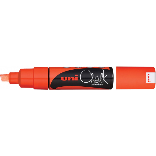 Uni-ball marqueur craie PWE-8K, orange fluo
