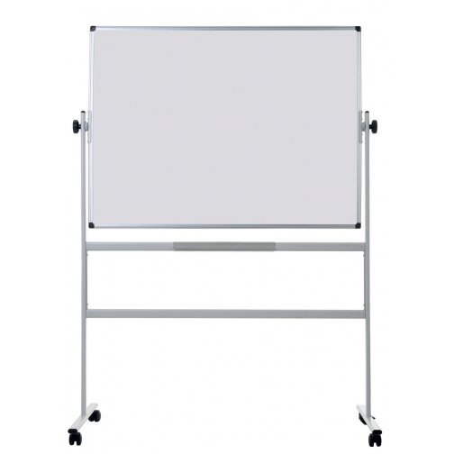 Bi-Office tableau magnétique pivotant ft 120 x 90 cm, portrait