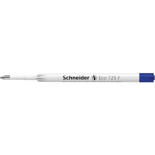 Schneider recharge stylo bille Eco 725, pointe fin, bleu