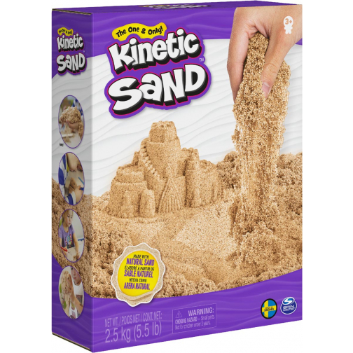 Spin Master Kinetic Sand sable de modelage, boîte de 2,5 kg