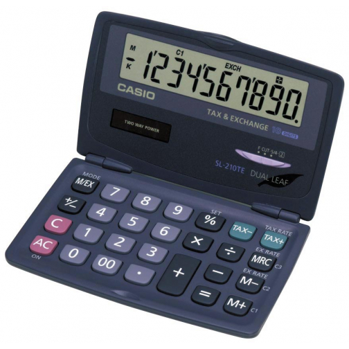 Casio calculatrice de poche SL-210TE