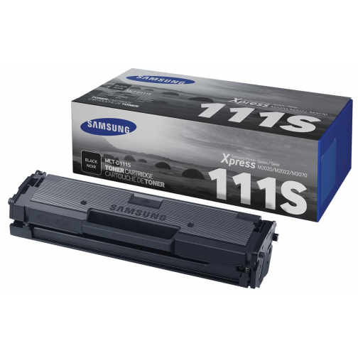 Samsung by HP toner MLT-D111S noir, 1000 pages - OEM: SU810A