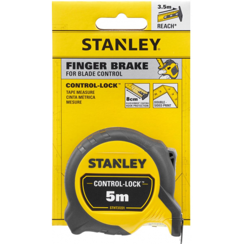 Stanley mètre ruban Control-Lock 5 m x 25 mm
