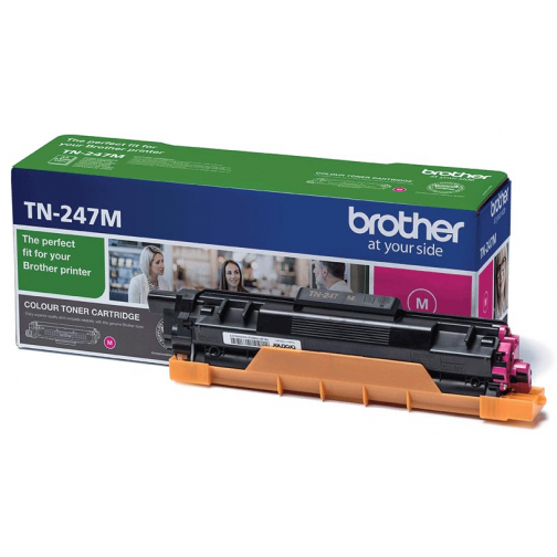 Brother toner, 2.300 pages, OEM TN-247M, magenta