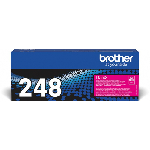 Brother toner, 1.000 pages, OEM TN-248M, magenta