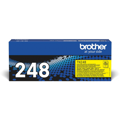 Brother toner, 1.000 pages, OEM TN-248Y, jaune