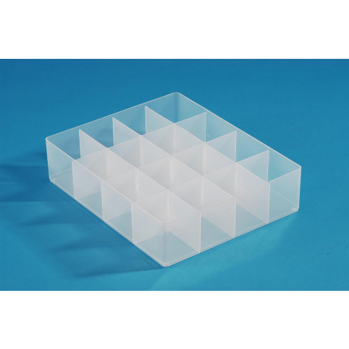Really Useful Box, divider avec 16 compartiments, transparent