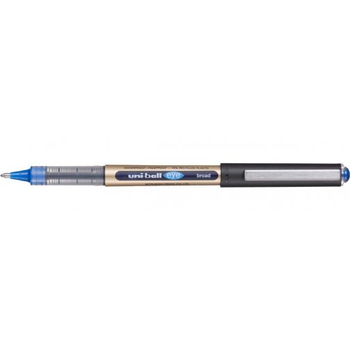 Uni-ball Eye Broad roller Eco, largeur de trait 0,85 mm, bleu