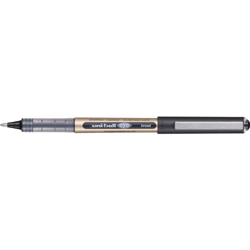 Uni-ball Eye Broad roller Eco, largeur de trait 0,85 mm, noir