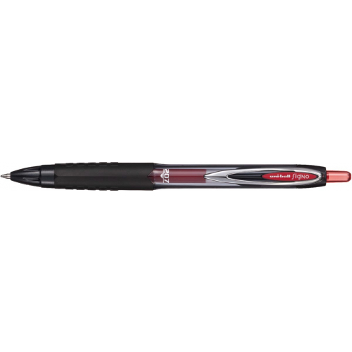 Uni-ball roller Signo RT207, pointe moyenne, rouge