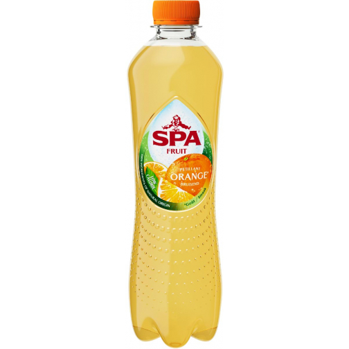 Spa Fruit Orange, bouteille de 40 cl, paquet de 6 pièces