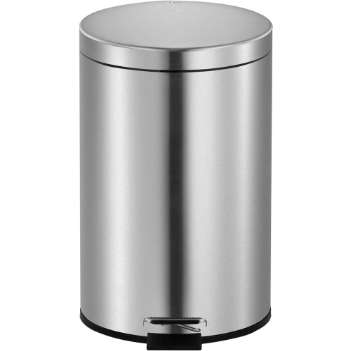 V-part poubelle à pédale 3 l, acier inoxydable mat