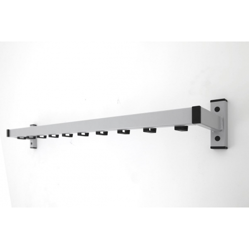V-part porte-manteaux mural Safe, 10 crochets