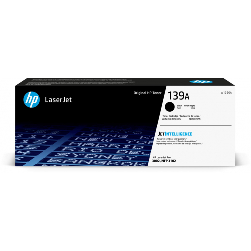 HP toner 139A, 1.500 pages, OEM W1390A, noir
