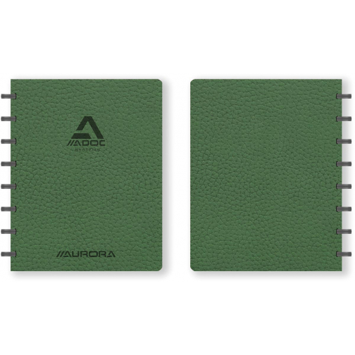 Adoc Business cahier, ft A5, 144 pages, ligné, vert