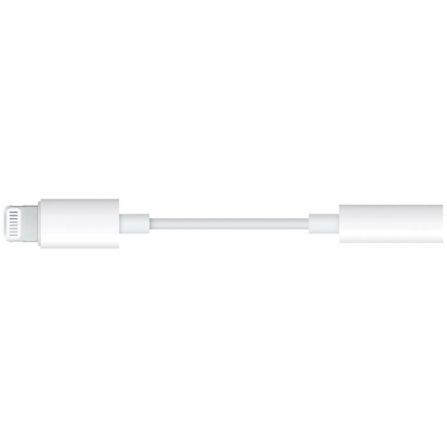Apple Lightning (8-pin) à 3.5 mm jack adaptateur, blanc
