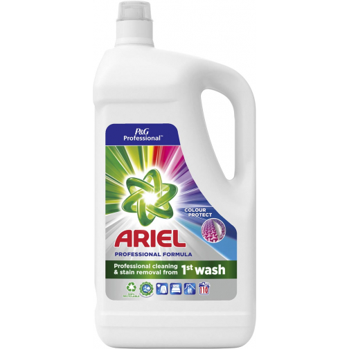 Ariel Professional lessive Color, bouteille de 4,95 l