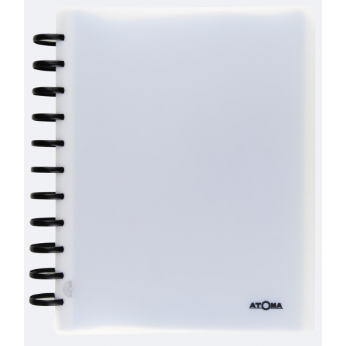 Atoma protège-documents, pour ft A4, en PP, avec 100 pochettes, couleurs assorties