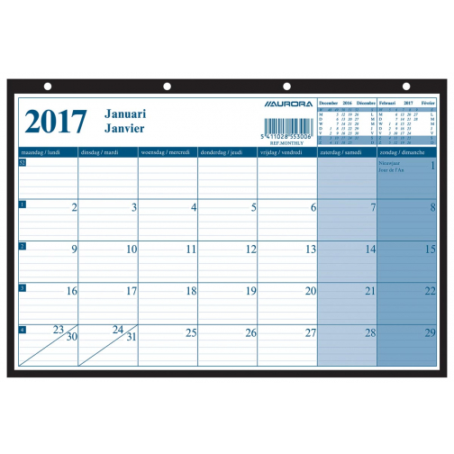 AURORA Monthly, 2017