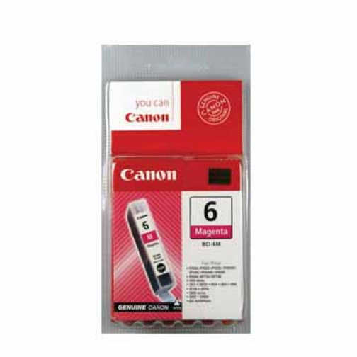 Canon cartouche d'encre BCI-6M, 280 pages, OEM 4707A002, magenta