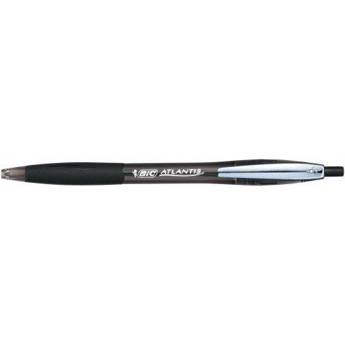 Bic stylo bille Atlantis Soft 1 mm, noir