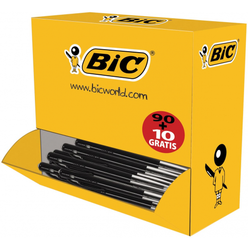 Bic stylo bille M10 Clic offre spéciale noir