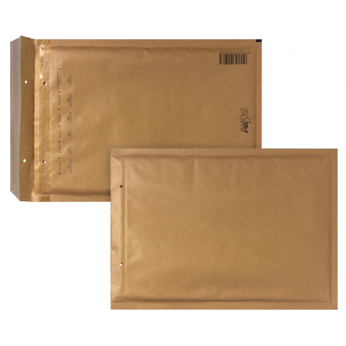 Bong AirPro enveloppes à bulles d'air, ft 180 x 265 mm, avec bande adhésive, boîte de 100 pièces, brun