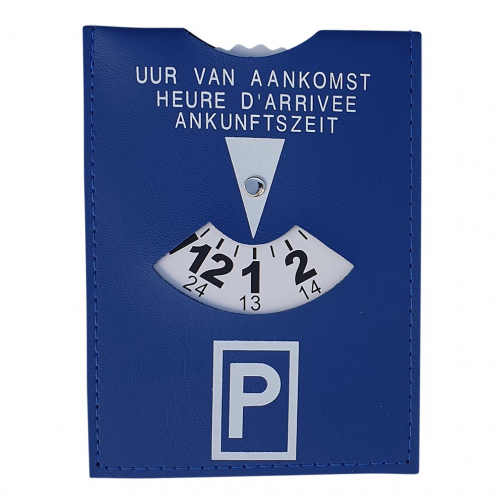 Bronyl disque de stationnement, bleu (conforme à la loi belge)