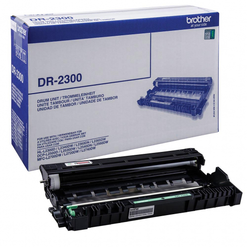 Brother tambour, 12.000 pages, OEM DR-2300, noir