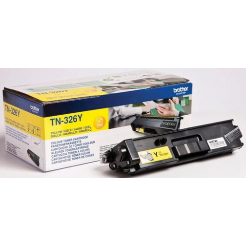 Brother toner, 3.500 pages, OEM TN-326Y, jaune
