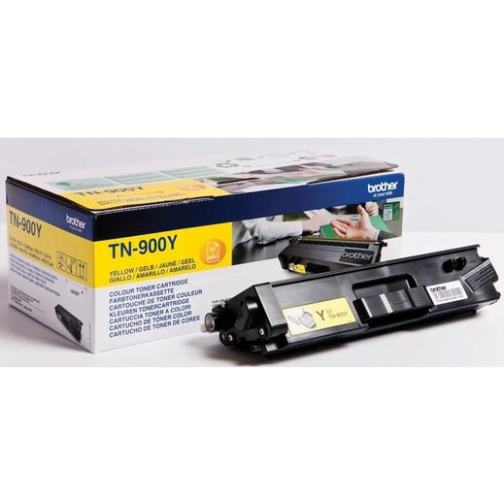Brother Kit toner jaune - 6000 pages - TN900Y