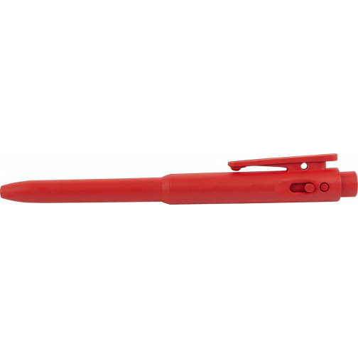 BST stylo bille détectable J800 industrie alimentaire rouge boîte de 25 pièces