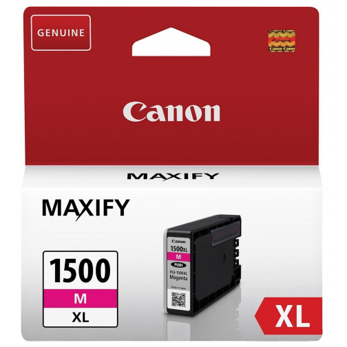 Canon cartouche d'encre PGI-1500XL, 780 pages, OEM 9194B001, magenta
