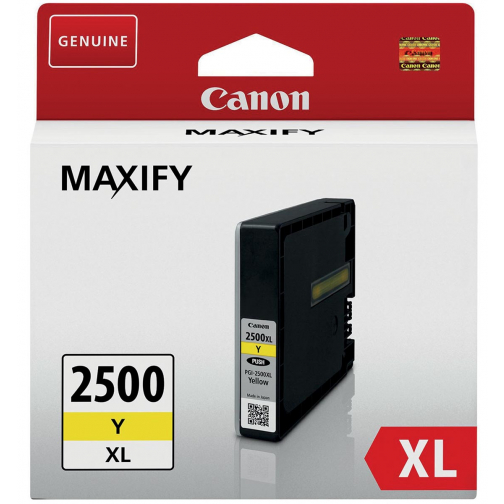 Canon cartouche d'encre PGI-2500XL, 1.760 pages, OEM 9267B001, jaune