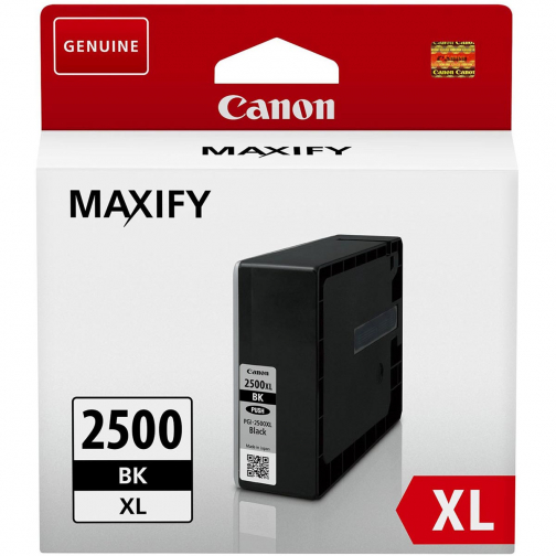 Canon cartouche d'encre PGI-2500XL, 2.500 pages, OEM 9254B001, noir