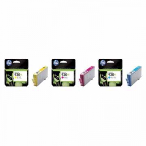 HP cartouche d'encre 920XL, 700 pages, OEM CD972AE, cyan