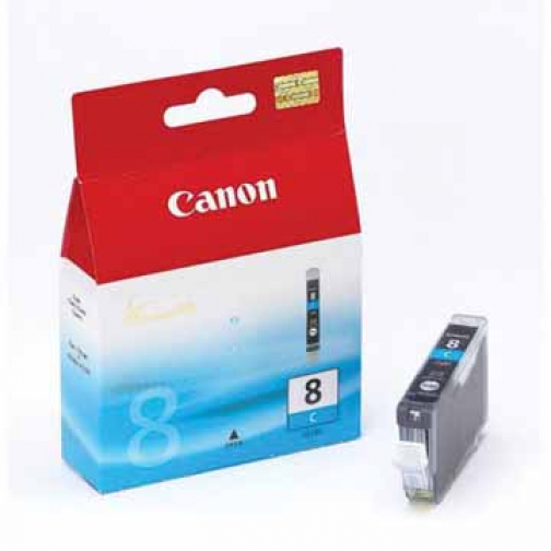 Canon cartouche d'encre CLI-8C, 420 pages, OEM 0621B001, cyan
