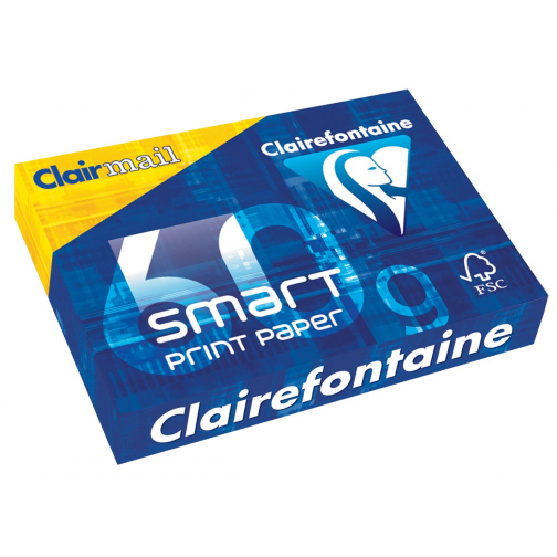 Clairefontaine Smart Printing papier d'impression, A4, 60 g, paquet de 500 feuilles