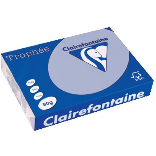 Clairefontaine Trophée papier couleur, A4, 80 g, 500 feuilles, lavande