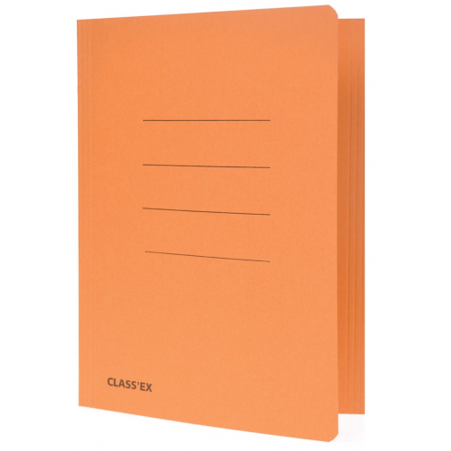 Class'ex chemise de classement orange, ft 18,2 x 22,5 cm (pour ft cahier)