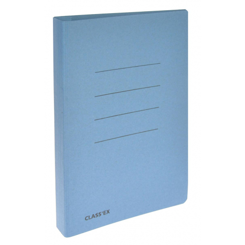 Class'ex chemise à glissière bleu, ft 18,2 x 23 cm (pour ft cahier)