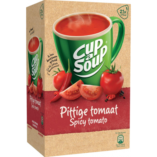 Cup-a-Soup spicy tomato, paquet de 21 sachets