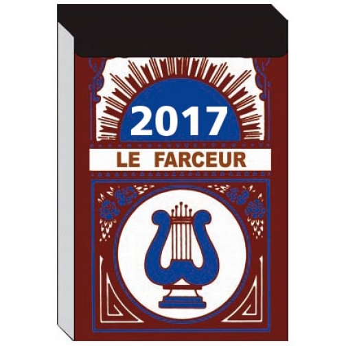Bloc éphéméride Le Farceur François Pirette 2026