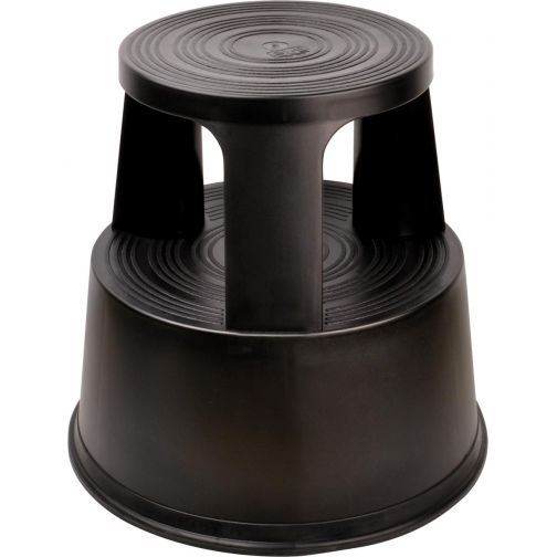 Desq tabouret, plastique ABS, noir