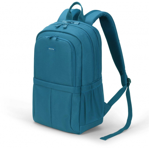 Dicota sac à dos informatique Eco Scale, pour ordinateurs portables jusqu'à 15,6 pouces, bleu