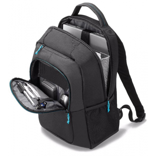 Dicota sac à dos informatique, pour ordinateurs portables jusqu'à 15,6 pouces, noir