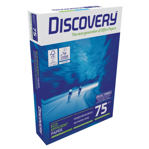 Discovery papier reprographique ft A4, 75 g, paquet de 500 feuilles