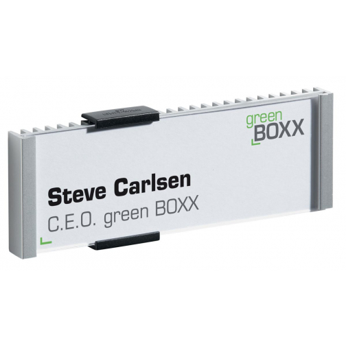 Durable plaque d'affichage Info Sign ft 14,9 x 5,2 cm